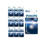 Philips Pile CR1220 - Piles Rechargeables (40 x 60 x 1 mm, Argent)