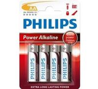 piles AA Power argent alcalines / rouge 4 pièces
