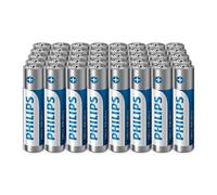 Philips Piles Alcalines AAA Ultra - Fiables pour Les Télécommandes, Les Jouets et Les Petits Gadgets, Lot de 40