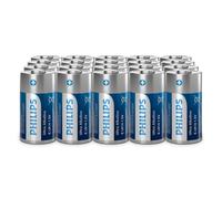 Philips Piles Alcalines C Ultra, LR14 - Puissantes pour Lampes de Poche et Jouets, Lot de 20