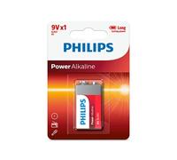 Philips Pile alcaline Power 6LR61 9 V – 1 pièce