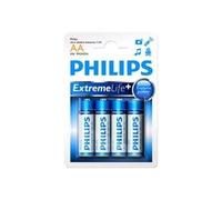 PHILIPS Piles LR6 / AA Ultra Alcaline - 1,5 V - Pack de 4