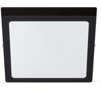 Philips Plafonnier LED SLIM SURFACE, carré, 12W, Noir