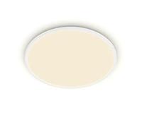Philips Plafonnier Led Superslim, Rond, Blanc