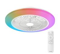 Philips LED Amigo Ventilateur de plafond 40 W avec télécommande, variable
