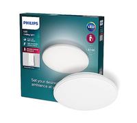 Philips, Plafonnier LED Wincel 40 W, Rond, Télécommande sans Fil Incluse, Blanc