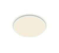 Philips - Plafonnier SuperSlim blanc Ø 24,5 cm IP44 4 000 K