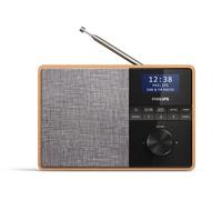 Philips TAR5505/10 Radio portable Numérique Noir, Gris, Bois