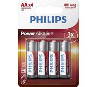Philips - Power Alkaline - AA Batterie - Pack de 4