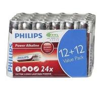 Philips Power Piles Alcalines AAA (Lot de 24)