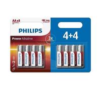 Philips Power Alkaline, Pile Alcaline AA, 1,5 V, Non-Rechargeables