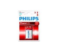 Philips Power Life 6LR61P1B - Batterie 9V - Alcaline