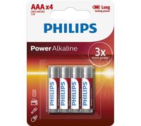 Philips - Power Pile alcaline Aaa Lr03 Lot de 4