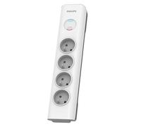Philips Power Strip Extension Cable 4 Prises 2M White 16A Spn7040Wa/60