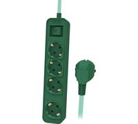 Philips Power Strip Extension Cable Green 4 Sockets 1.5M Chp2147G/60