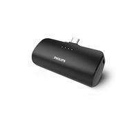 Philips Powerbank - DLP2510C/03 - Batterie Externe sans Fil - 2500mAh - Connecteur USB-C Noir