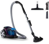 Philips PowerPro Compact Aspirateur sans sac, filtre anti-allergie, 99,9 % d'absorption de poussière, 900 W, violet (FC9333/09)