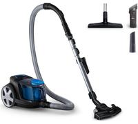 Philips PowerPro Compact Aspirateur sans sac, filtre anti-allergie, 99,9 % d'absorption de poussière, 900 W, noir (FC9331/09)