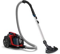 Philips PowerPro Expert Aspirateur sans sac, avec accessoires, 99,9 % d'absorption de poussière, 900 W, rouge (FC9729/09)