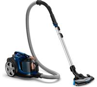 Philips PowerPro Expert Aspirateur sans sac, turbo-brosse, 99,9 % d'absorption de poussière, 900 W, bleu (FC9745/09)