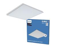 Philips Projectline, Panneau LED Encastrable, 3200lm, 62x62cm, Blanc | Éclairage plafond LED 4000K, Homologué pour bureaux UGR<19, Économie d'énergie, Durée de vie 35 000 heures, 36 W