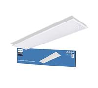 Philips Projectline, Panneau LED Encastrable OC,3200lm, 119.5x29.5cm, Blanc | Éclairage plafond LED 4000K, Homologué pour bureaux UGR<19, Économie d'énergie, Durée de vie 35 000 heures, 36 W