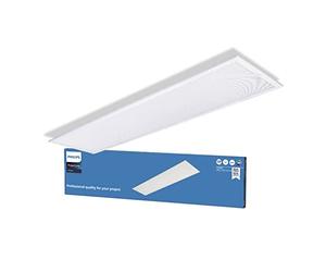 Philips Projectline, Panneau LED Encastrable OC,3200lm, 119.5x29.5cm, Blanc | Éclairage plafond LED 4000K, Homologué pour bureaux UGR<19, Économie d'énergie, Durée de vie 35 000 heures, 36 W