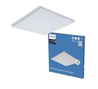 Philips Projectline, Panneau LED Encastrable OC, 3200lm, 62x62cm, Blanc | Éclairage plafond LED 4000K, Homologué pour bureaux UGR<19, Économie d'énergie, Durée de vie 35 000 heures, 36 W