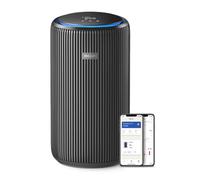 PHILIPS Purificateur d'air série 4200, HEPA NanoProtect + double filtre à charbon actif, CADR 600m³/h pour 156m², ultra-silencieux, intelligent et économe en énergie (AC4221/11)
