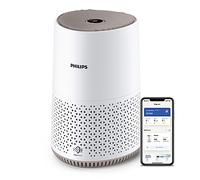 Philips Purificateur d'Air Séries 600, Ultra-silencieux et économe en énergie, éfficace contre allergies, Filtre HEPA élimine 99.97% des polluants, Jusqu'à 44m², Contrôle par App, Blanc (AC0650/10)