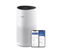 Philips Purificateur d'air Smart série 1000i - Purifie les pièces jusqu'à 78 m² - Élimine 99,97% du pollen, des allergies, de la poussière et de la fumée - Connectivité Wi-Fi - Ultra-silencieux et faible consommation d'énergie - AC1715/30