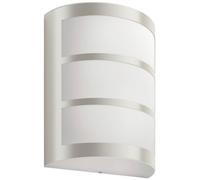 Philips Python UltraEfficient, Applique d'extérieur 3,8W, 2700K, argent, IP44 résistante aux intempéries