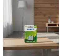 PHILIPS R03B4RTU10/10 - piles rechargeables AAA NiMH - 4 pièces réutilisables