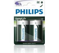 Philips R20 1.5V Longlife Battery 2 Pcs R20L2F