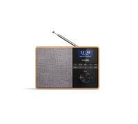 Philips TAR5505/10 Radio portable Numérique Noir, Gris, Bois