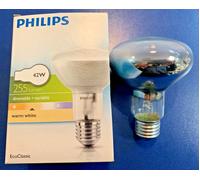 Philips R80 Halogène Reflektorlampe ÉCO CLASSIC E27 42W 2800K 25° DIMMABLE