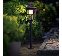 Philips Radii Borne d’éclairage solaire Ultra Efficient LED, 8720169267213, Ultra Efficient