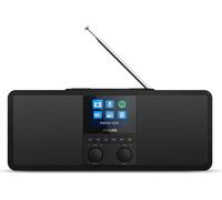 Philips Radio Internet R8805/10 Radio Dab+ avec Spotify Connect (Bluetooth, minuterie, double alarme, Qi Mobile Charging, USB) Couleur Noir