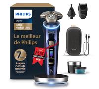 Philips Rasoir i9000 Prestige Ultra, Rasoir électrique 100% étanche, Technologie Skin IQ Pro, Système Triple Lift & Cut, Lames de précision NanoTech rotatives 360°, 5 modes de rasage, XP9401/38