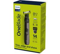 PHILIPS - Rasoir tondeuse barbe - OneBlade Pro - autonomie 90 mn -batterie LI-ION - noir - QP6551.15