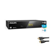 PHILIPS Récepteur TV satellite HD + Carte FRANSAT PC6 Eutelsat 5W + Câble HDMI