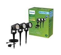 Philips Reuel Projecteur d’éclairage, lot de 3, LED, 8720169386976,