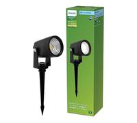Philips Reuel Spot d’Extérieur 24 V GardenLink Basse Tension, 2700 K, 180 lm, Noir, Pack Extension