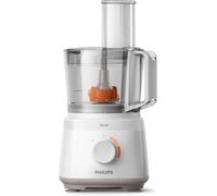Philips Robot multifonction 3000, 700W, 16 fonctions, 2.1L, Blanc | Robot cuisine 16 fonctions, Disque 2en1, Lame acier inoxydable, Grande cheminée, Acc. compatibles lave-vaisselle (HR7310/00)