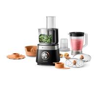 Philips Viva Collection HR7530/10 Robot multifonction compact - 31 fonctions - Noir