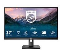 Philips 275S9JML - Moniteur QHD 27 Pouces, VA, 4 ms, 75 Hz, Réglable en Hauteur, Haut-parleurs, Hub USB, sans Scintillement, Mode LowBlue (2560 x 1440, 300 CD/m², HDMI 1.4 / DP 1.2 / USB 3.2)