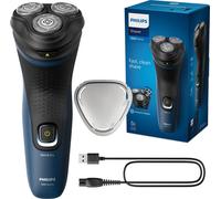 Philips S1151/00 Rasoir électrique Tondeuse rotative Noir, Bleu