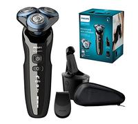 Philips S6680/26 Rasoir électrique série S6000 Wet&Dry, avec lames MultiPrecision, mode Skin Guard, sabot de précision et système SmartClean