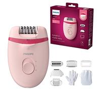 Philips Satinelle BRE285/00 Essential Épilateur filaire avec 5 embouts