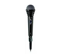 Philips Microphone filaire SBCMD110/00 – Karaoké, captage omnidirectionnel, câble 1,5 m, noir